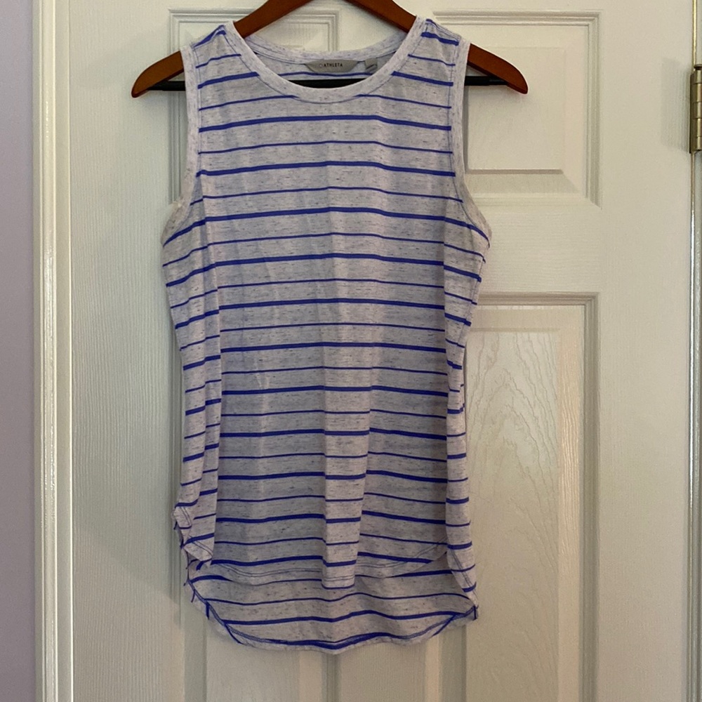Athleta blend sleeveless t, size medium